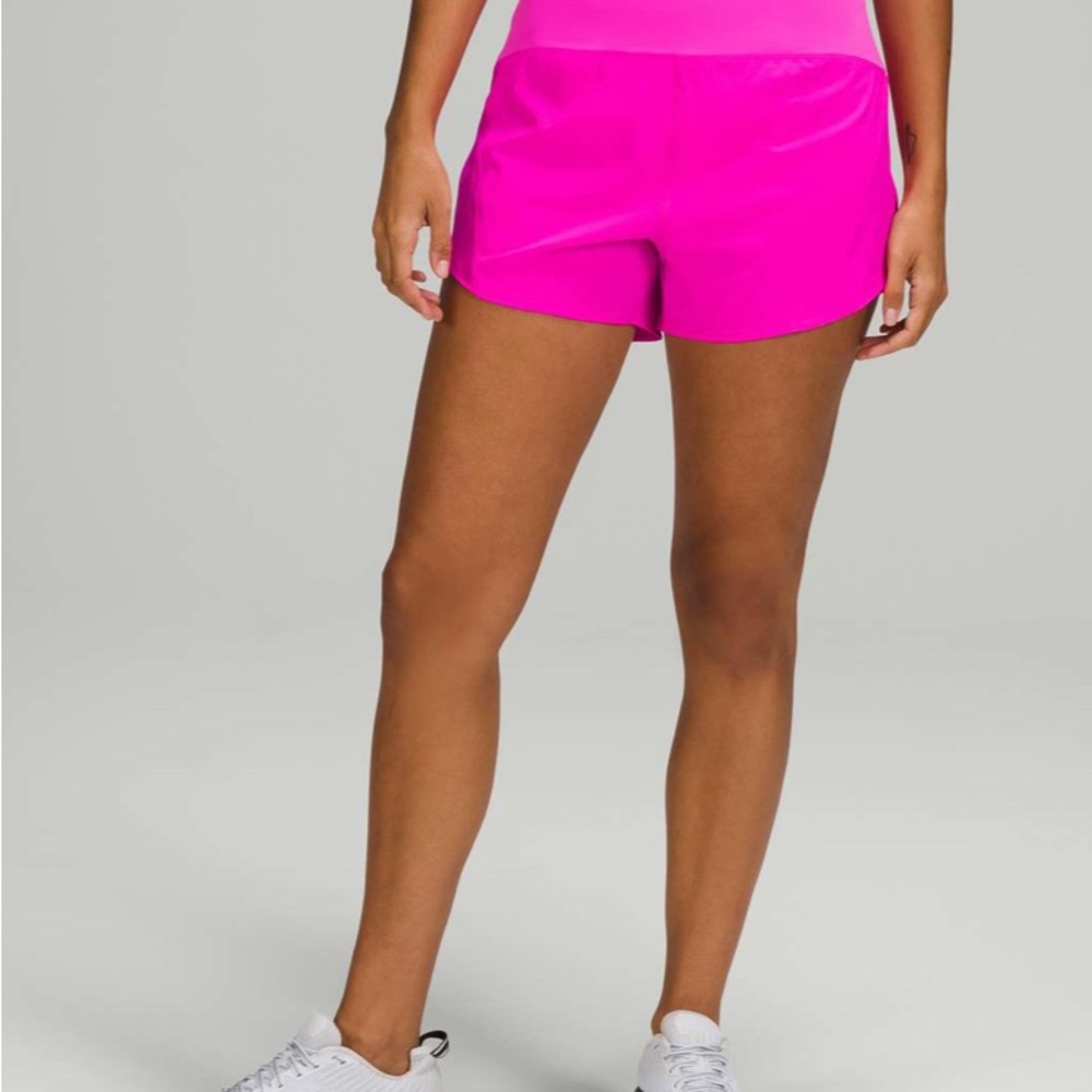 Lululemon Essential Running High Rise Shorts